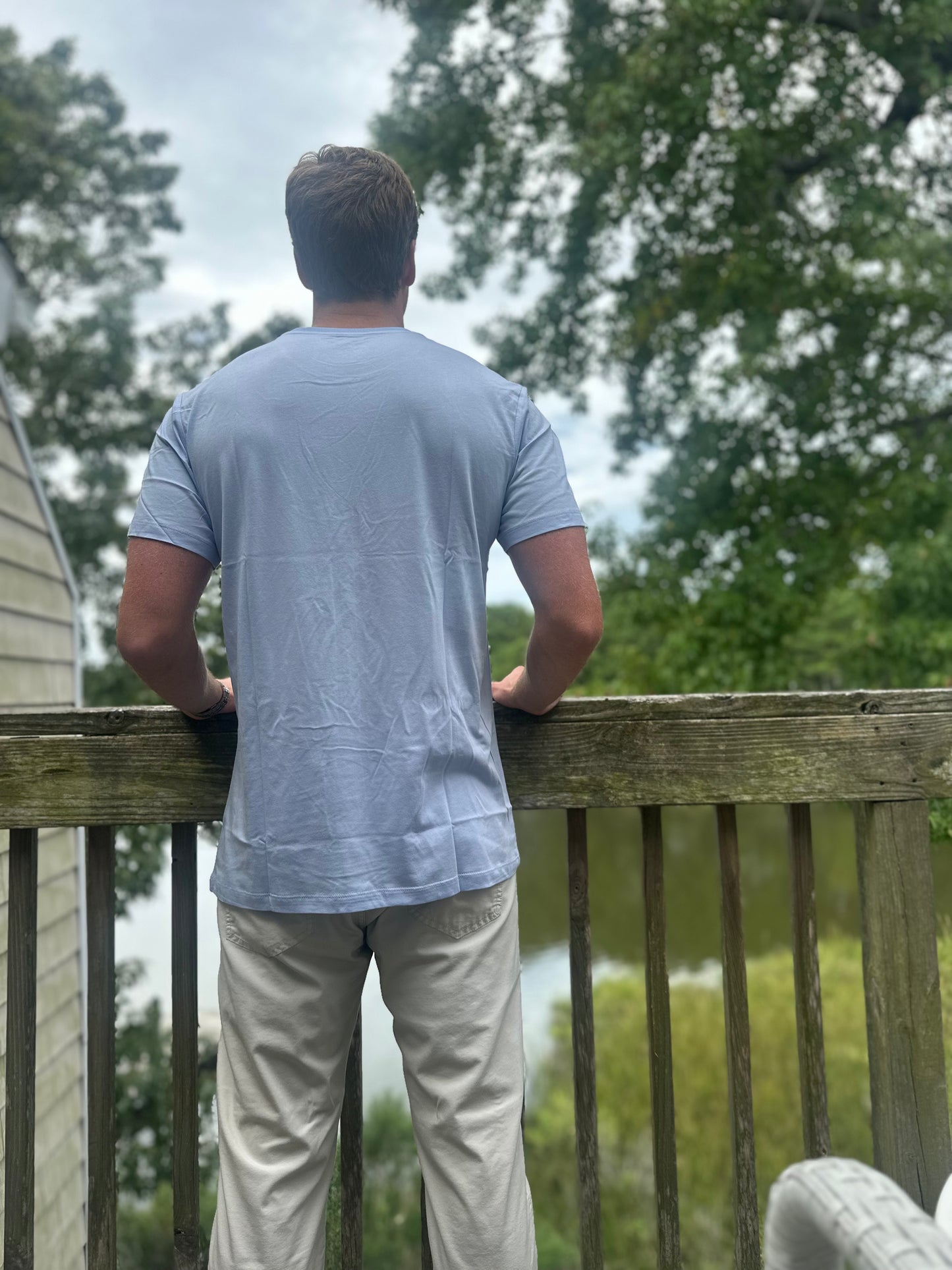 The Signature Tee – Modal Cotton Blend, Heather