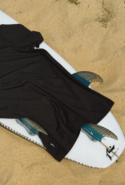 The Signature Tee – Modal Cotton Blend, Jet Black