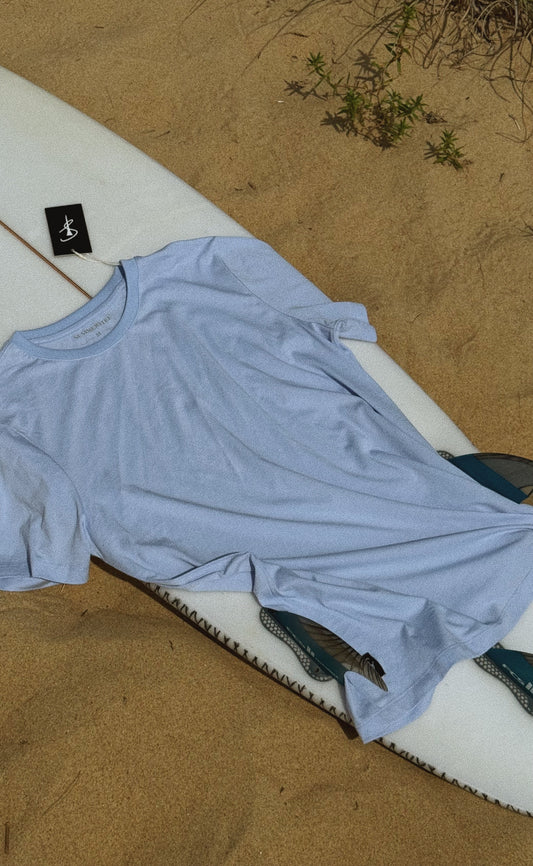 The Signature Tee – Modal Cotton Blend, Heather